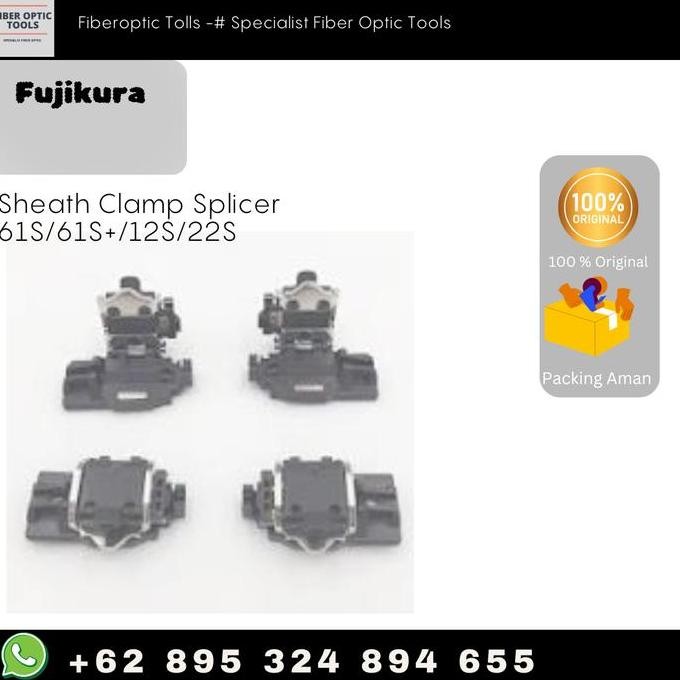 Clamp For Splicer Fujikura 61S+/61S New Stok