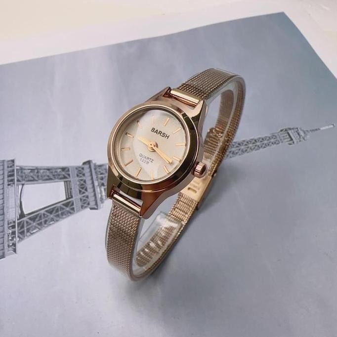 Marzo Jam Tangan Wanita Barsh Tali Rantai Pasir Mini Analog Fashion Korea M106 Sale