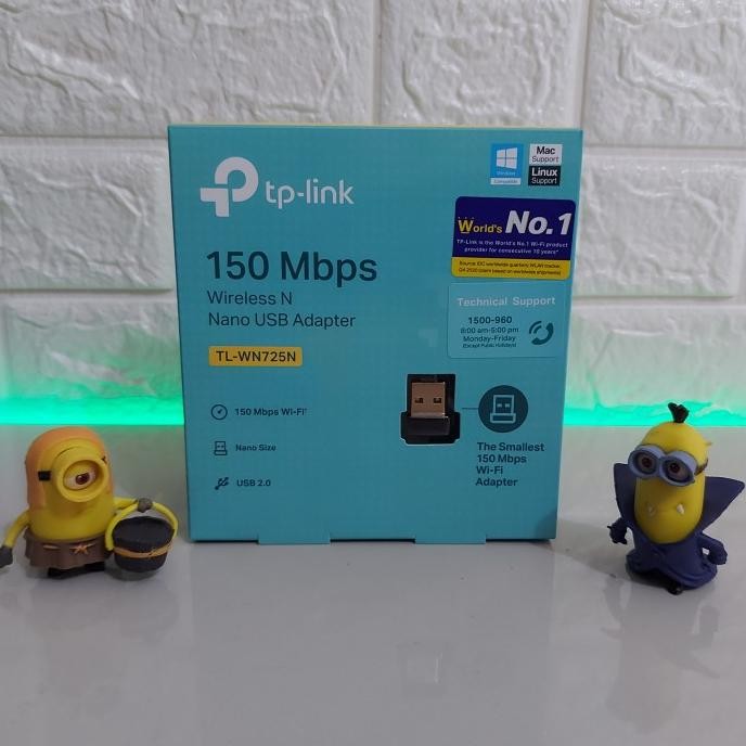 Usb Wifi Adapter Tp Link Wn725N / Usb Wireless Tp Link / Adapter Wifi New Stok