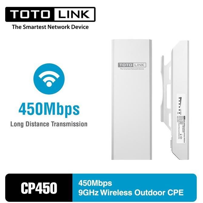 Totolink Cp350 / Cp300 / Cp450 / Cp900 Cpe Wireless Outdoor New Stok