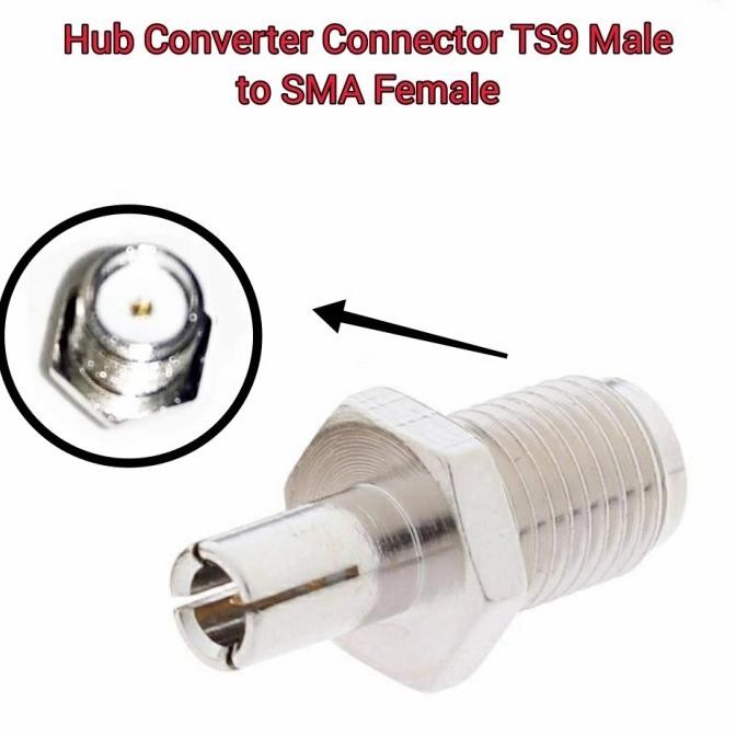 (Expert) Converter Connector TS9 Male to SMA Female Jack Pigtail RF Antena