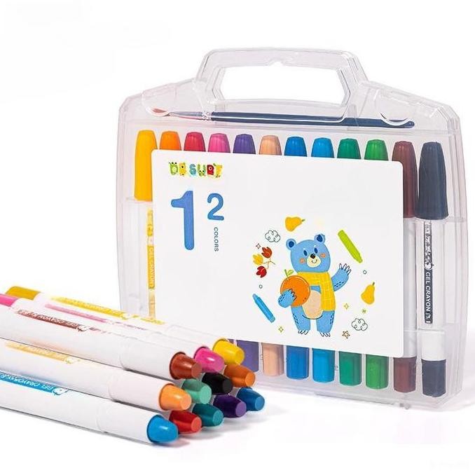 

Deli Gel Crayon 48 Warna - Krayon Gel untuk Menggambar & Mewarnai, Warna Cerah & Tahan Lama, Ideal untuk Seni & Kreativitas Anak Alat Stationery Watercolor