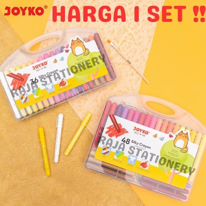 

Joyko Twist Crayon Silky Oil Pastel / Krayon Joyko Halus Putar SLC-A