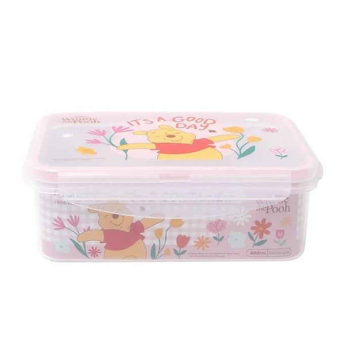 OHSOME x Disney- Solo Corner Disney Series Winnie the Pooh Lunch/Food Box Food Storage Tempat Makan 