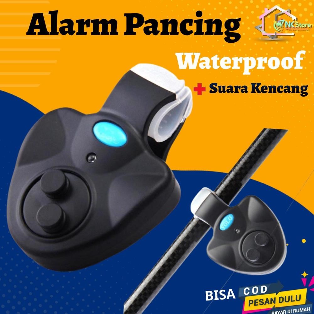 Alarm Pancing Ikan Alarm Fishing Joran Pancing Dengan Indikator Led WATERPROOF