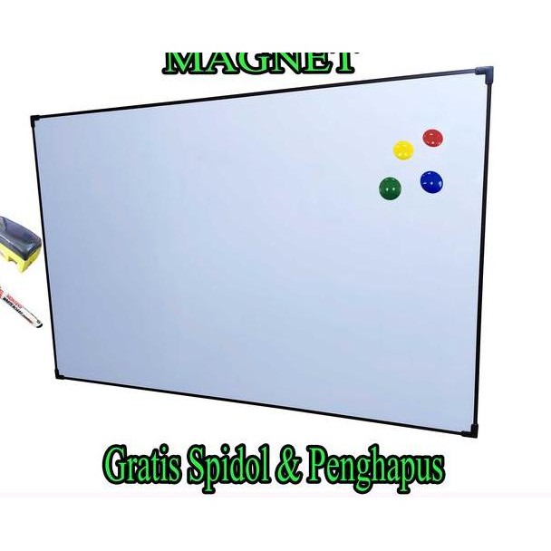 

Papan Tulis Whiteboard 80X120Cm