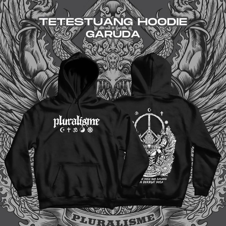 Promo Tetestuang Hoodie Garuda Pluralisme Kaos Pluralisme Humanity Above Religion V1