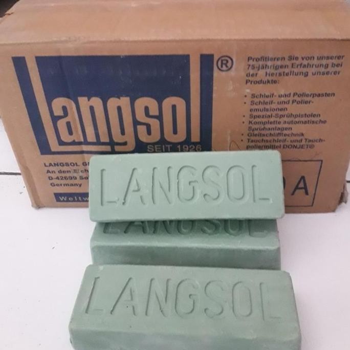 JH8 Langsol Batu Ijo Untuk Poles Stainless Langsol Hijau Asli jerman Germany