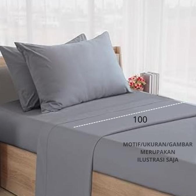 Sarung Kasur Resleting uk.100x200X30 | Sprei Resleting Keliling Full