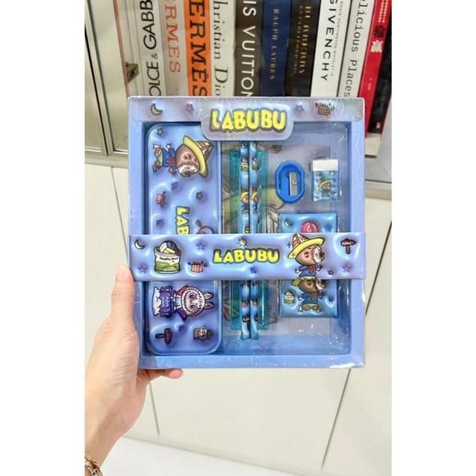 

GO34 - Kotak Pensil Anak LABUBU Set 7 in 1 Stationery Hadiah Anak Sekolah Sanrio Alat Tulis Set Kotak Pensil / Alat Tulis dan Kotak Pensil Sanrio/ Kotak Pensil / Peralatan Sekolah / Pensil Sanrio Murah Meriah tms