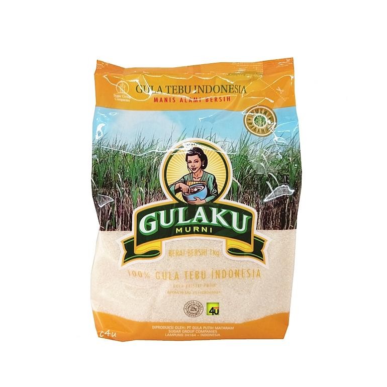 

Gulaku - Gula Pasir Tebu Murni Halal MUI - 1 Kg SV
