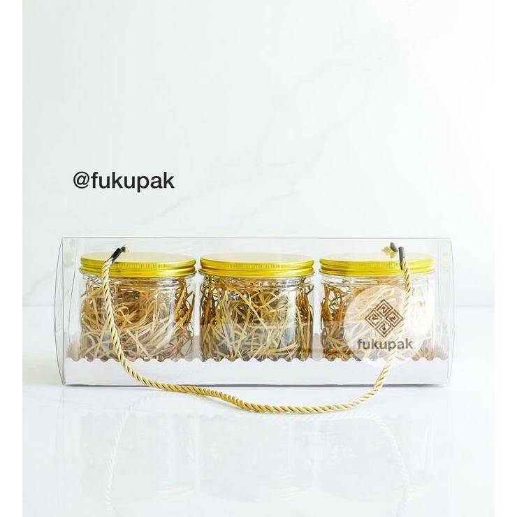 

JH8 Box Mika + Tali, Kotak Rollcake, Bolu Gulung, Roti, Cake, Tart (20pcs)