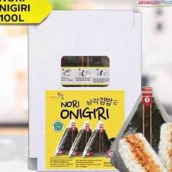 

N Oniri N Triangle Wrapper Bungkus N Segita Isi 100 Halal