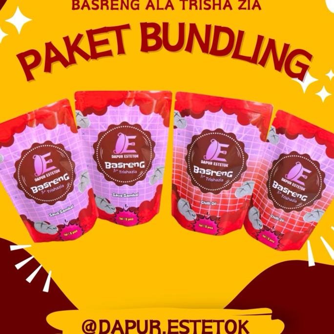 

Paket Bundling Basreng Ala Trisha Zia 2 Saus Sambal 2 Chilli Oil