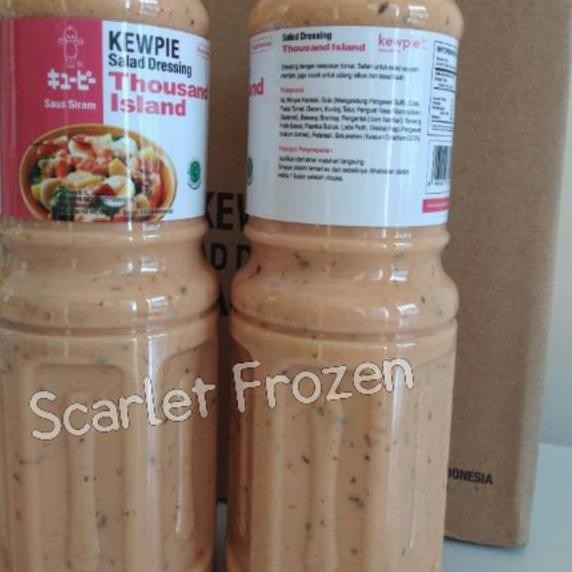 

Kewpie Mayonnaise Mayonaise Salad Dressing Thousand Island 1 Liter