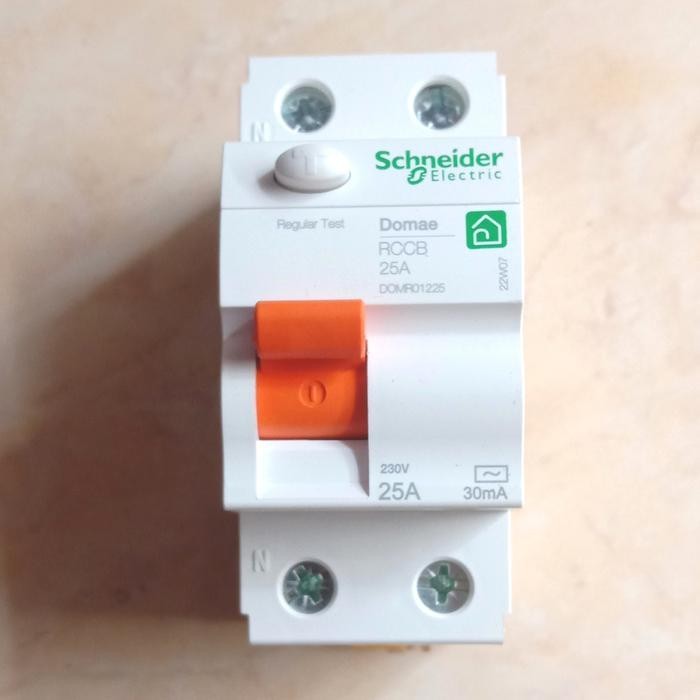 Rccb 2P 25A 30Ma Domr01225 Rccb / Elcb 2P 25A 30Ma Domr01225 Original Dan Terpercaya