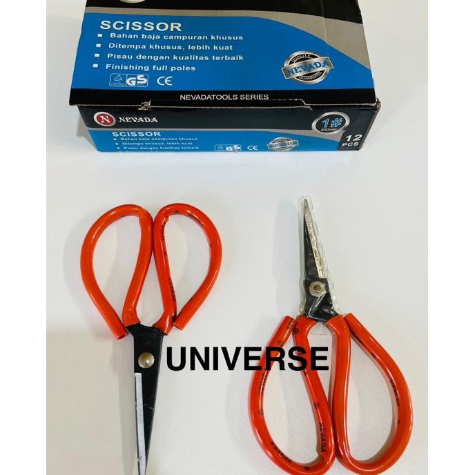 

Grosir 12 Pcs Gunting Kodok Kulit Serbaguna 20 Cm No. 1 Gunting Kain Kulit Besar