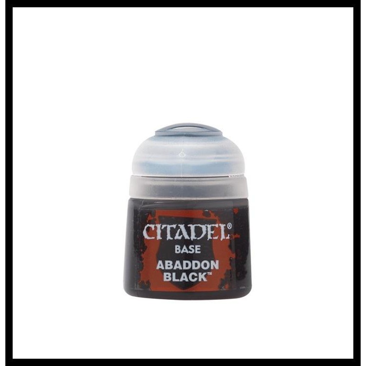 

Citadel Paint - Base - Abaddon Black Best Quality
