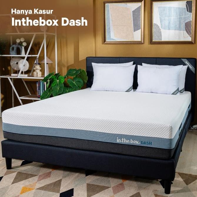 Kasur Dingin Spring Bed Orthopedic IN THE BOX Dash - FREE Bantal