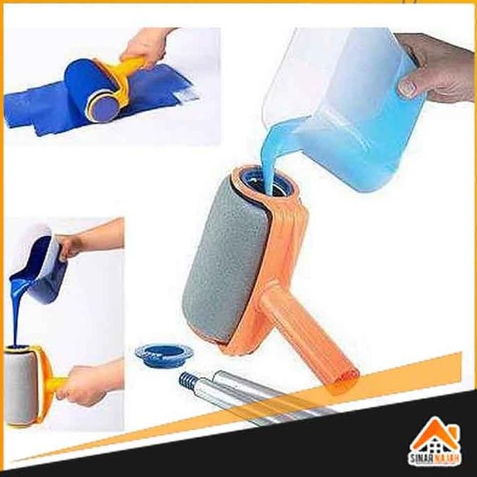 ROLL CAT / SMART FACIL TOOL / PAINT ROLL ALAT CAT TEMBOK / PAIN ROLLER / KUAS CAT DINDING