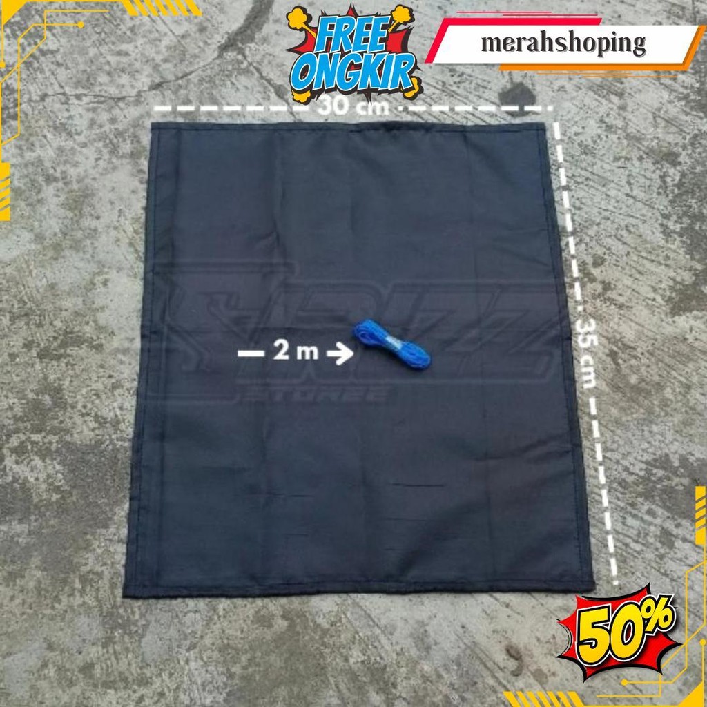 Terpal Kain Waterproof Rc Wpl Pick Up + Tali Tambang Berbagai Pilihan Warna Terlaris