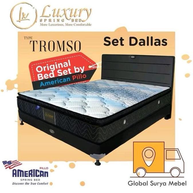 American Luxury Matras Spring Bed Tipe Tromso