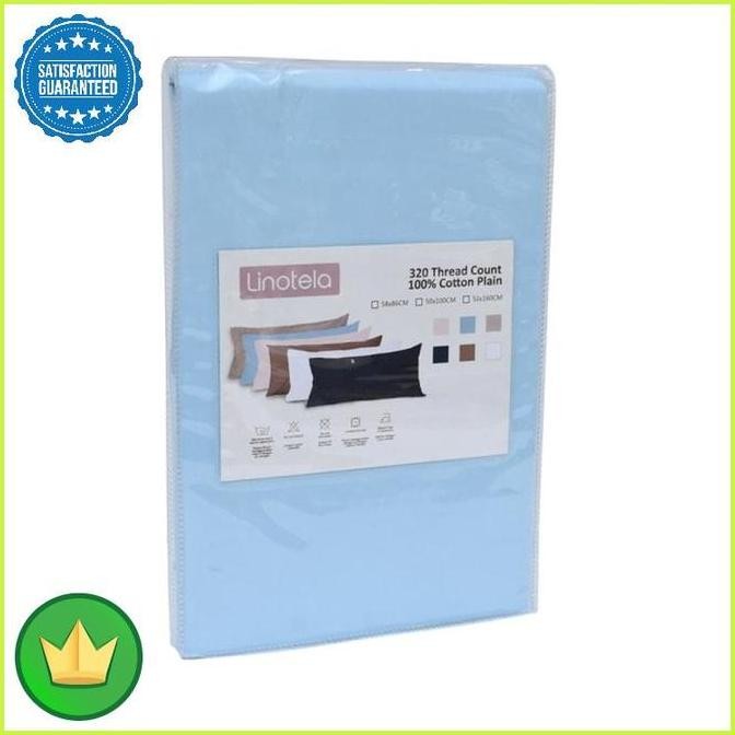 Sarung Bantal 58x86 Cm - Biru