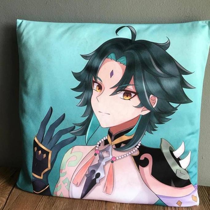 Sarung bantal anime genshin impact