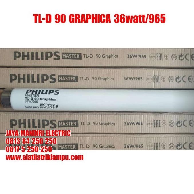 ready LAMPU TL-D 90 GRAPHICA 36watt/965 POLAND for TEKSTIL TLD 90 36W 965