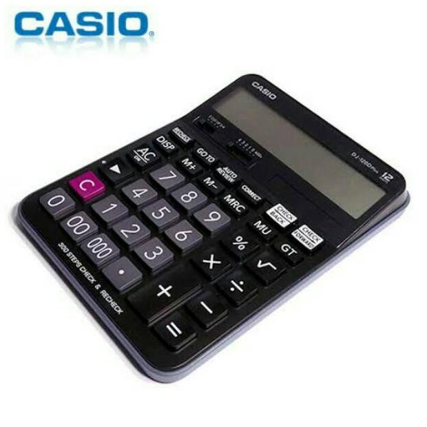 

Casio DJ-120D PLUS- Kalkulator Meja # Desktop Calculator
