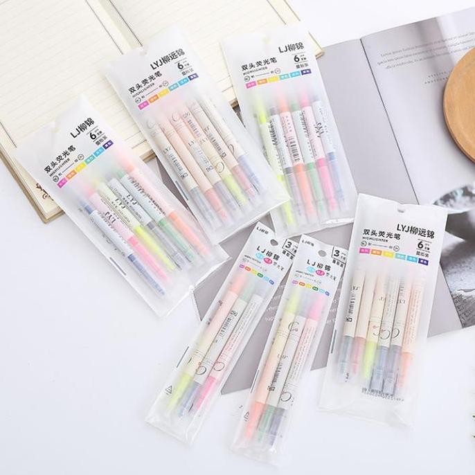 

CR - Stabillo/stabilo warna warni/ stabilo 6warna /1set stabilo isi 6pcs TERLARIS