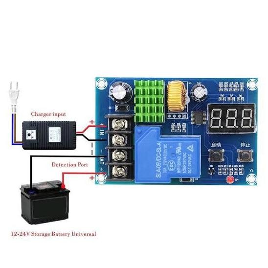 ready XH-M604 XH M604 DIGITAL CHARGER BATTERY CONTROLLER MODULE 6-60V DC