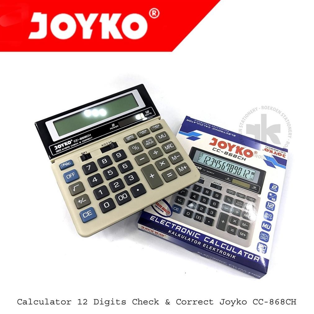 

Joyko Calculator 12 Digit CC-868CH
