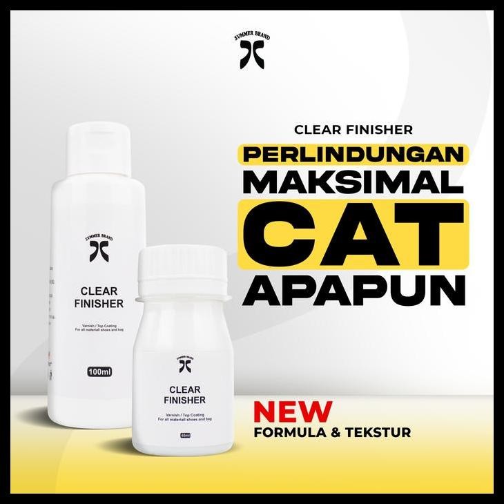 

Clear Finisher Cat Sepatu Akrilik Kaca/Kulit/Kanvas/Leather Paint Best Quality