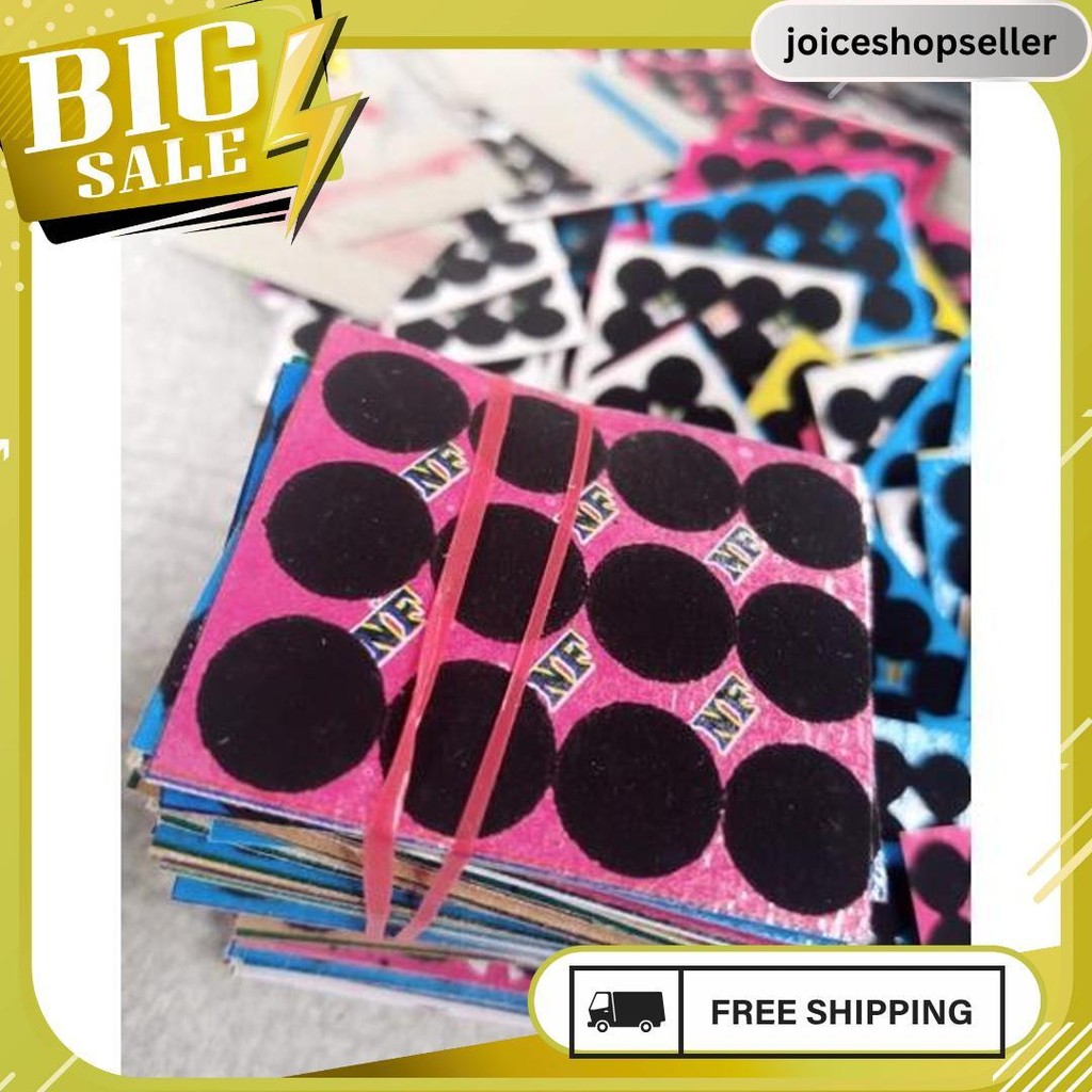 [500Pcs] Mainan Gosok Gosokan Bom 12 Titik Mainan Gosokan Mainan Game Isi 500 Keping/Kupon Termurah