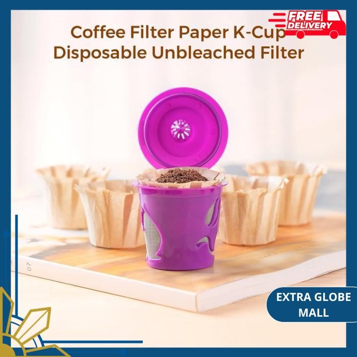 KERTAS SARINGAN KOPI KAPSUL PAPER K-CUP 100 PCS - KC451 BEST QUALITY !!