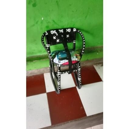 Ready Kursi Rotan Motor Bebek / Boncengan Rotan Motor Bebek / Boncengan Rotan Anak Motor  Manual