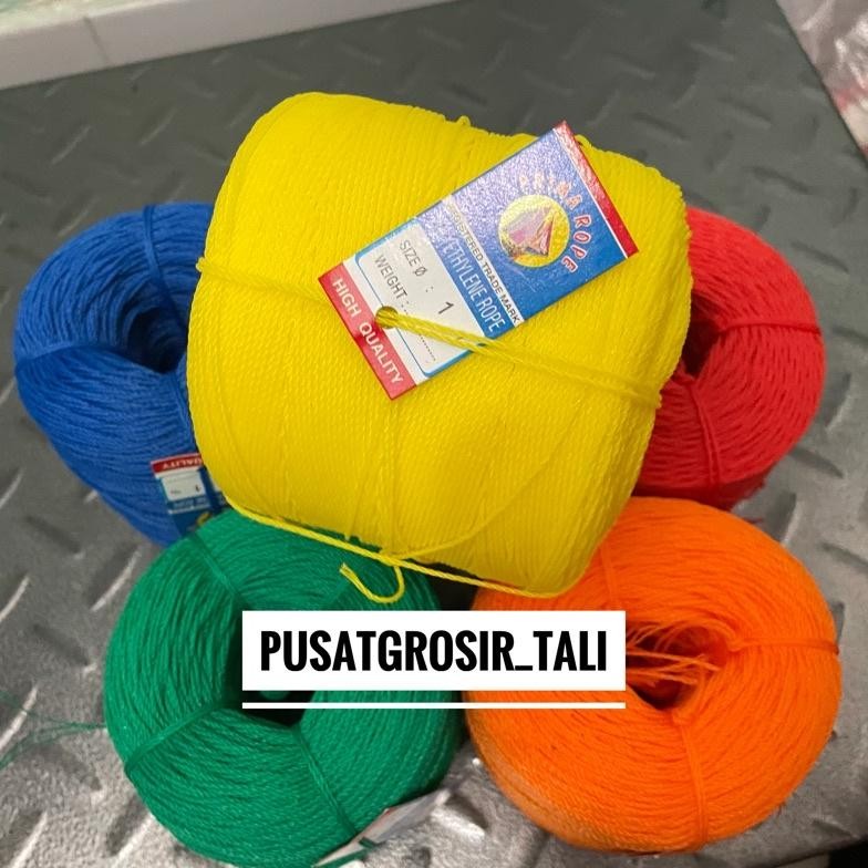 

JH8 Tali Lato Latoo Tambang Kecil 1mm Material PE Plastik 1mm +/- 200 METER 1 ROL