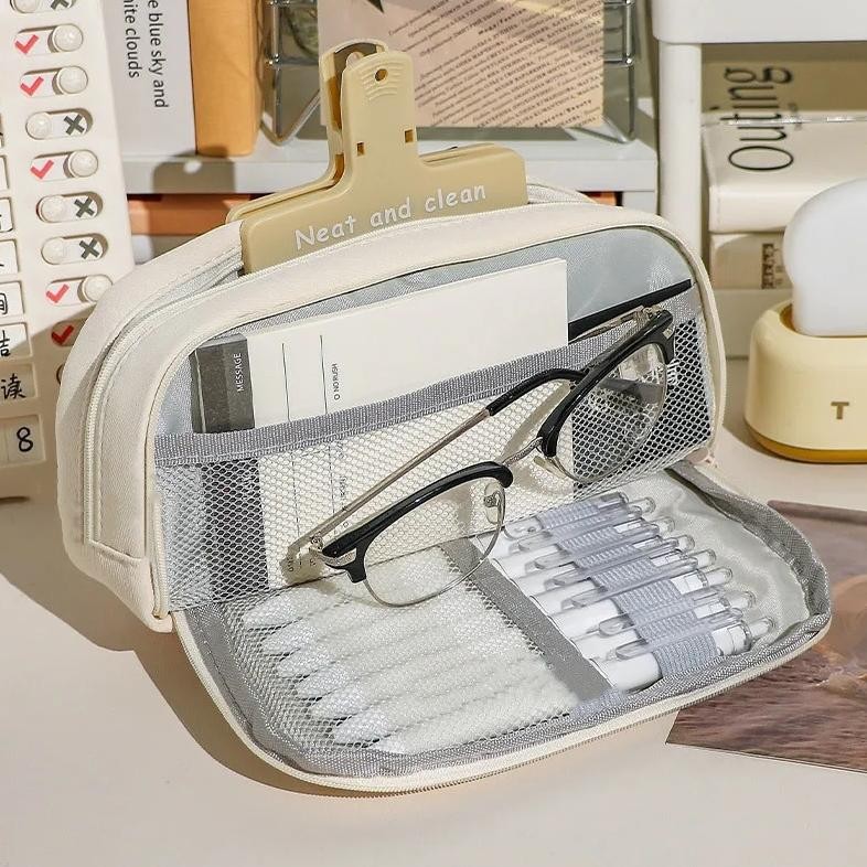 

JH8 TEMPAT PENSIL KOREA MULTI SEKAT UKURAN BESAR