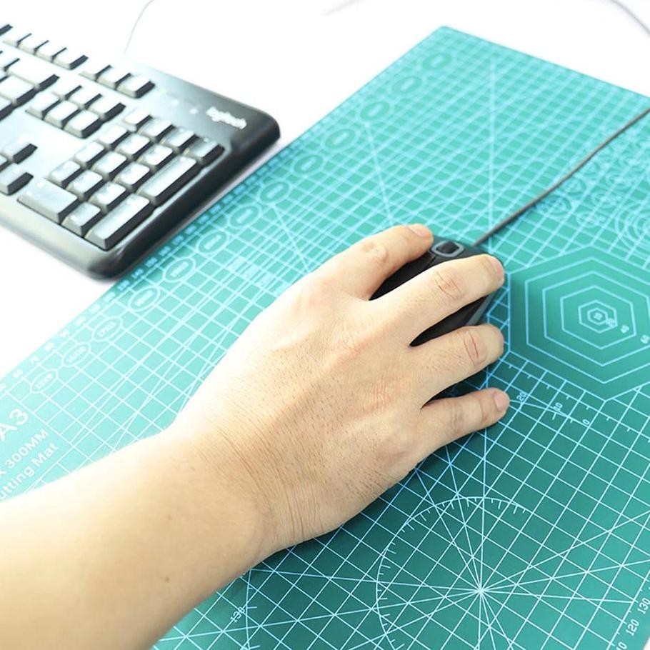 

JH8 Cutting Mat Pad A1 90 x 60cm / Alas Potong Kertas Tatakan Pisau Cutter 90x60 cm Ukuran Jumbo XL Besar Hijau