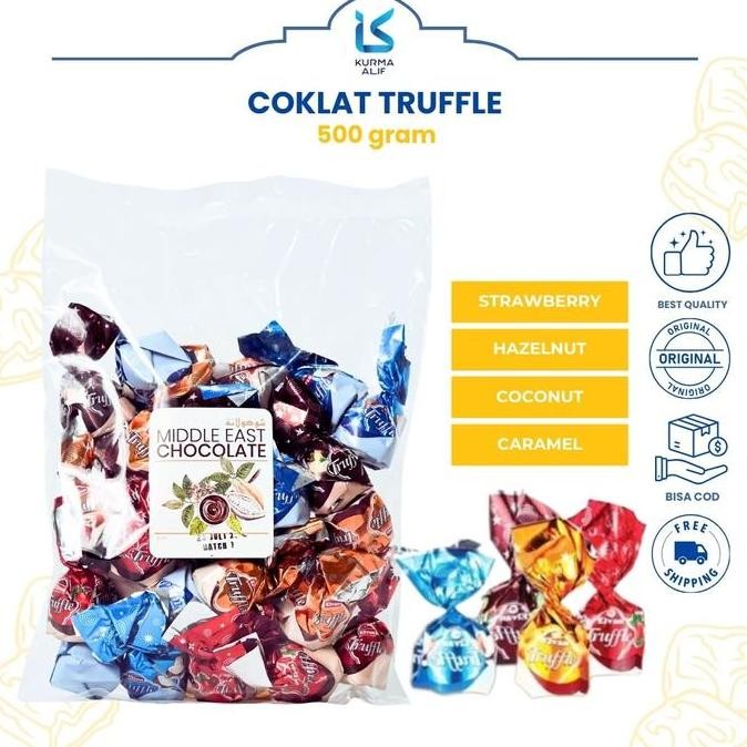 

Coklat Truffle 500 Gr Coklat Arab Turki Oleh Oleh Haji Umroh