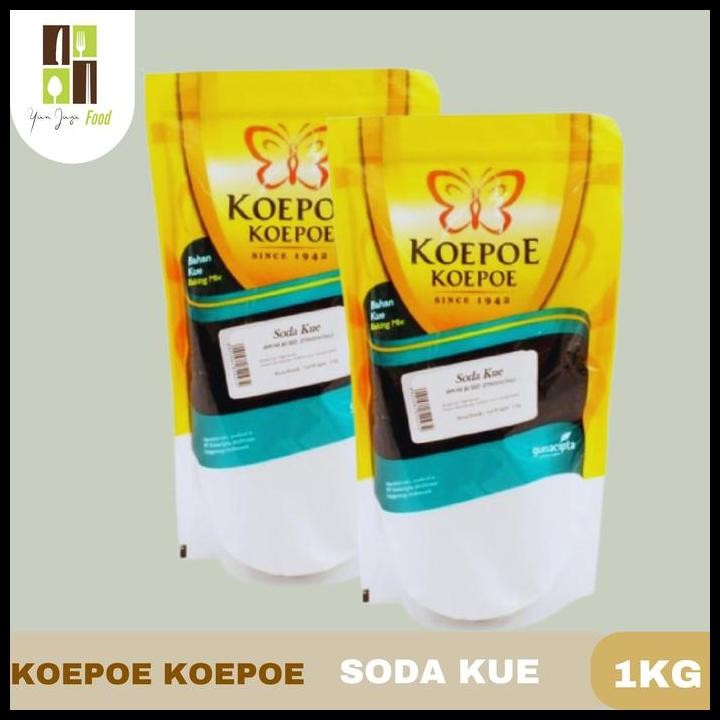

Terlaris Koepoe Koepoe / Kupu Kupu Soda Kue Baking / Pengembang Kue Kemasan 1KG Best Seller