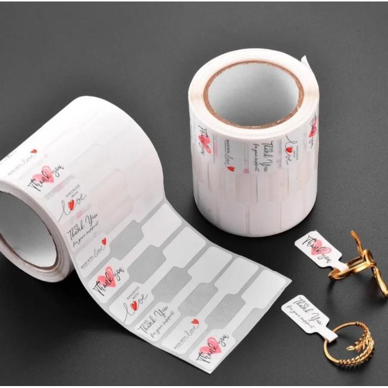 

JH8 500 Pcs/Roll - Price Tag Label Harga Aksesoris Perhiasan