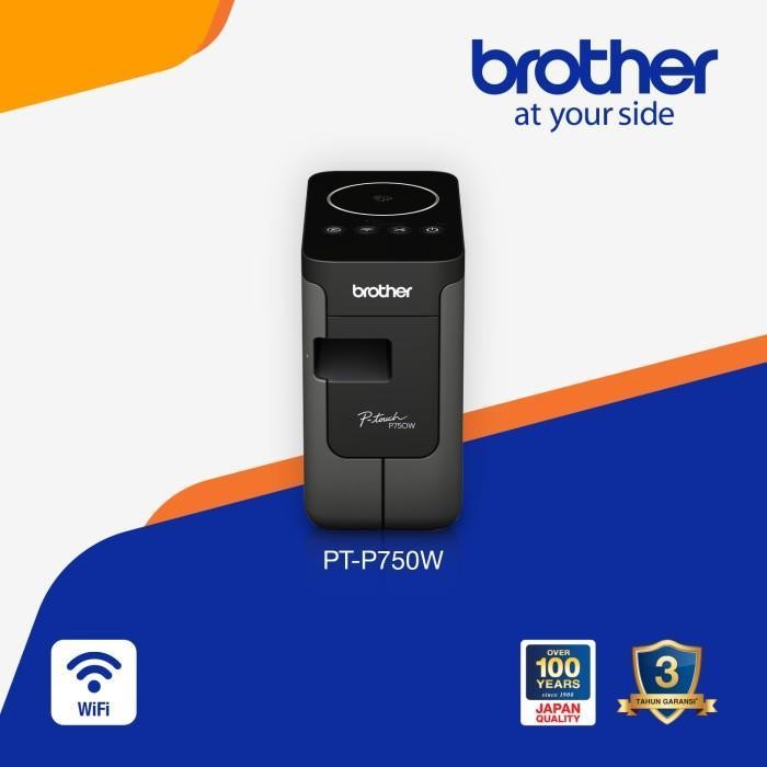 

Brother Pt-P750W Printer Wireless Label Maker Pembuat Label P750W Original Dan Terpercaya