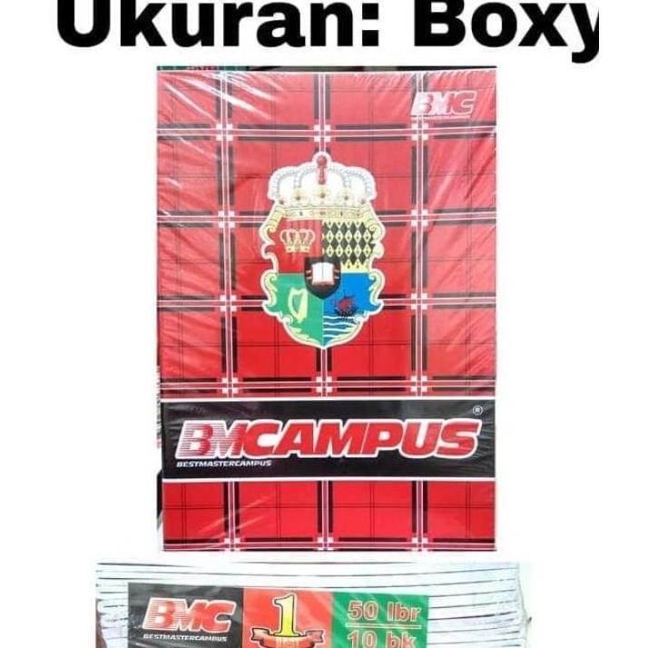 

JH8 BUKU TULIS CAMPUS 50 LEMBAR BOXY (10pc) / BUKU TULIS BIG BOSS