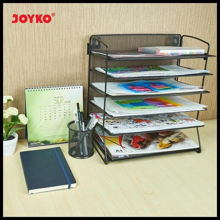 

Terlaris Joyko Document Tray 6 Tier / Rak Kertas Dokumen 6 Susun Meja Dt-36 Good Quality