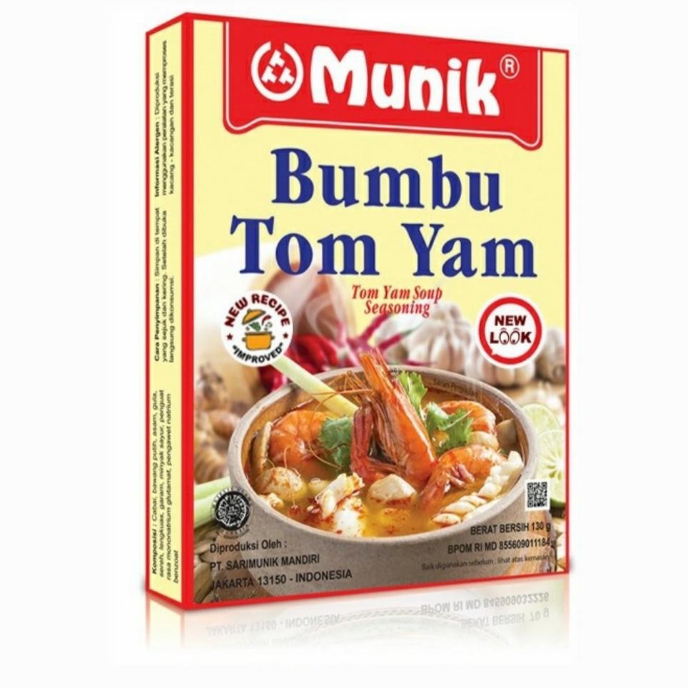 

Myhomey Bumbu Masak Nt Bumbu Munik Tom Yam 130 Gr Pasti Enak