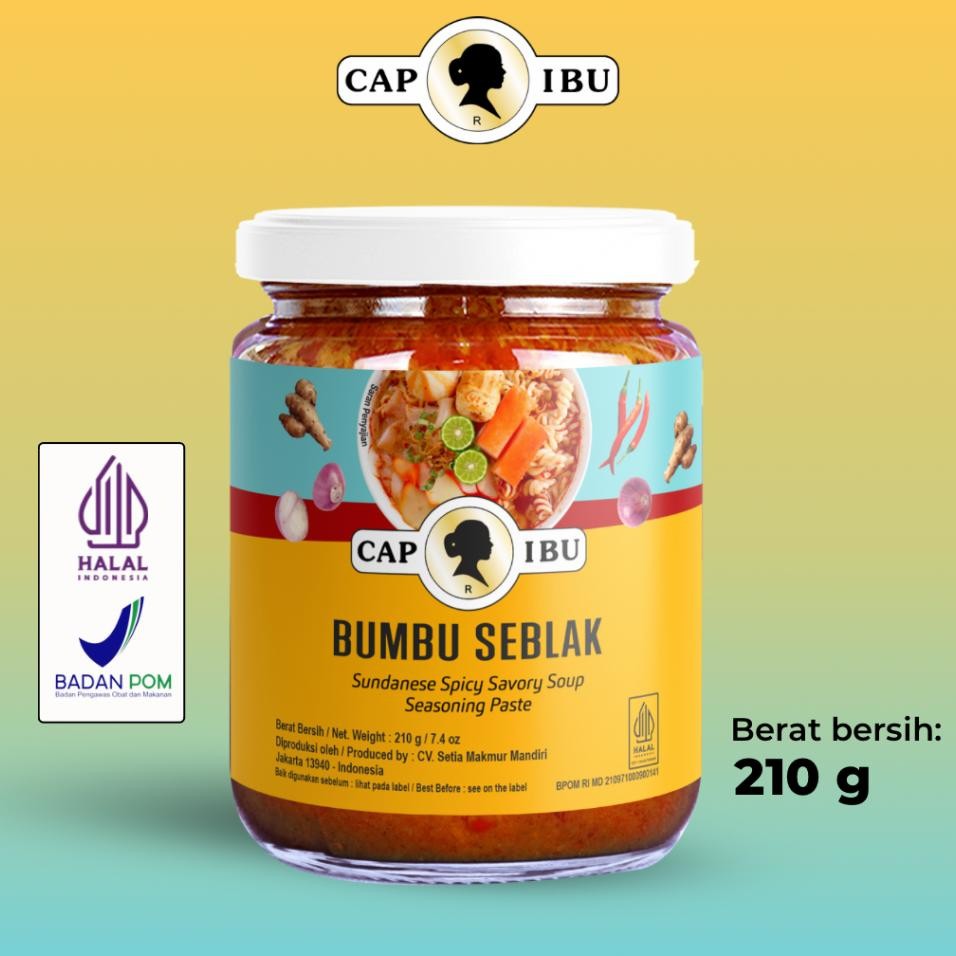 

Cap Ibu Bumbu Seblak Halal 210 Gram N