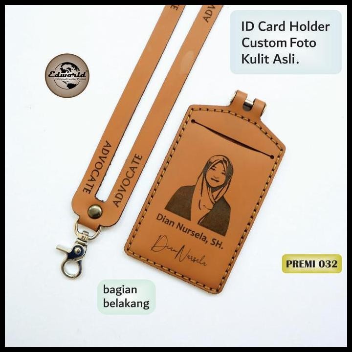 

Terlaris Id Card Holder Kulit Grafir Foto Good Quality