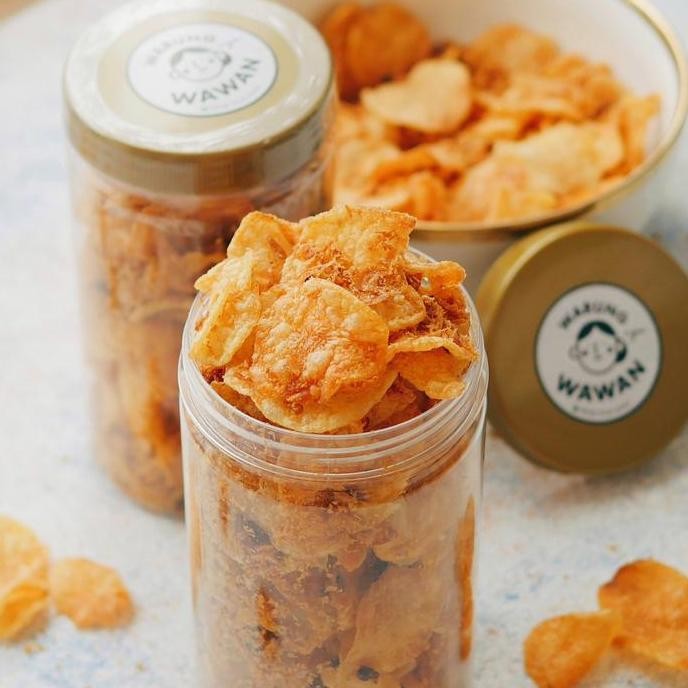 

Kripik Kentang Ebi (Asin) warungnyawawan